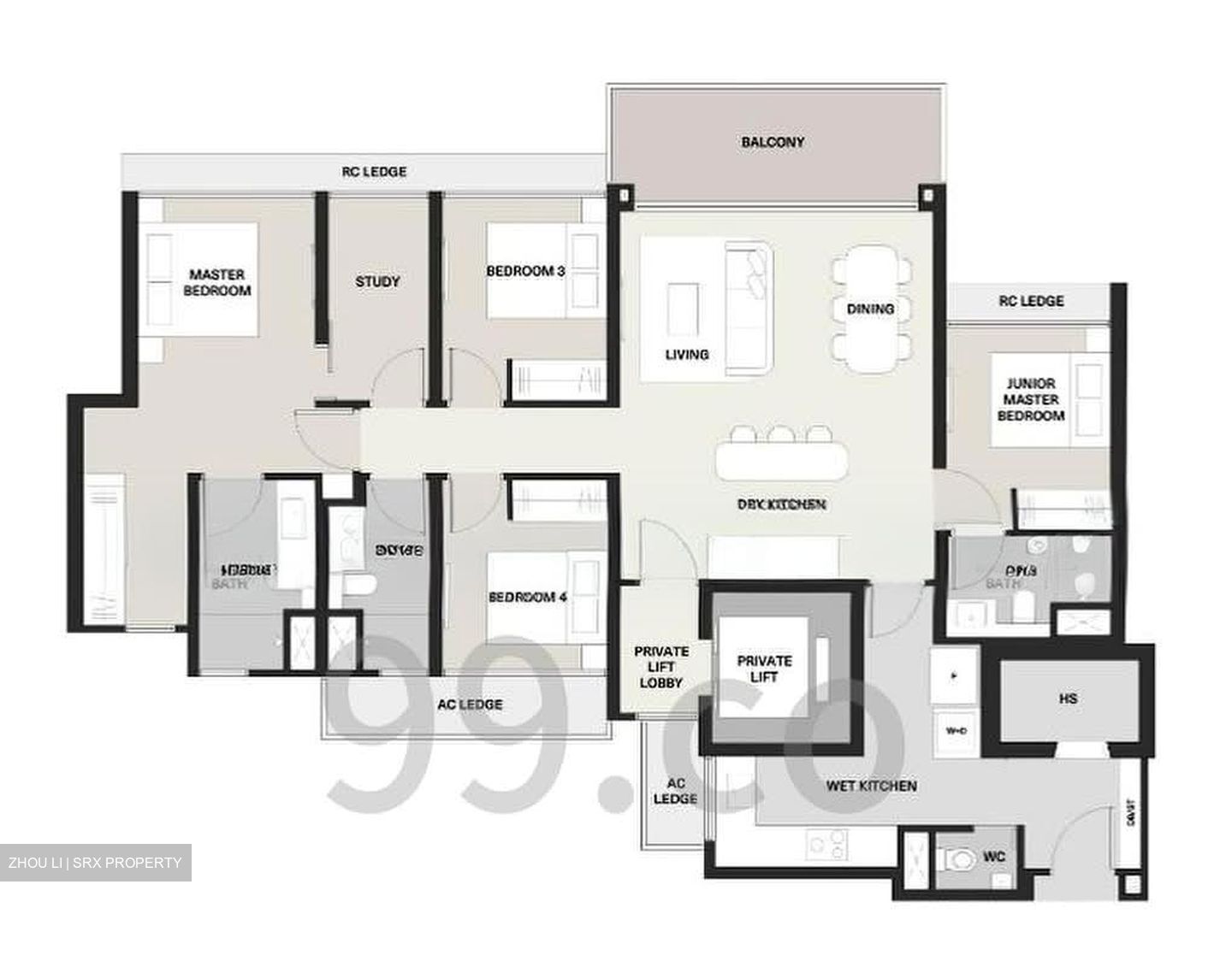 Clavon (D5), Apartment #592756311